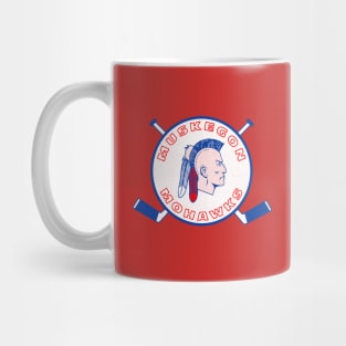 Iconic Muskegon Mohawks Hockey Mug